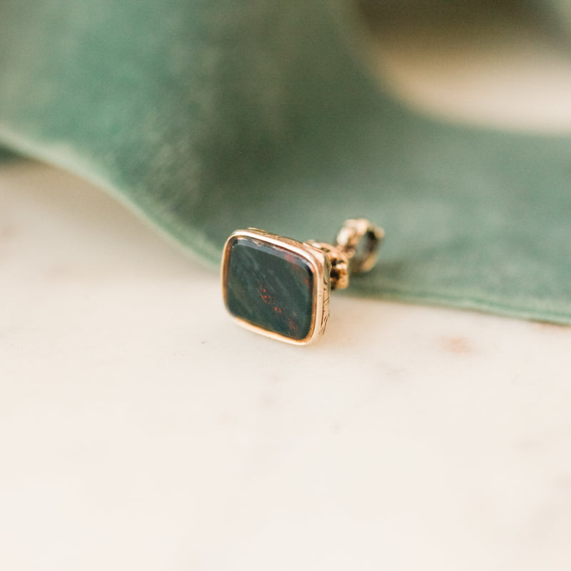 Petite Bloodstone Fob