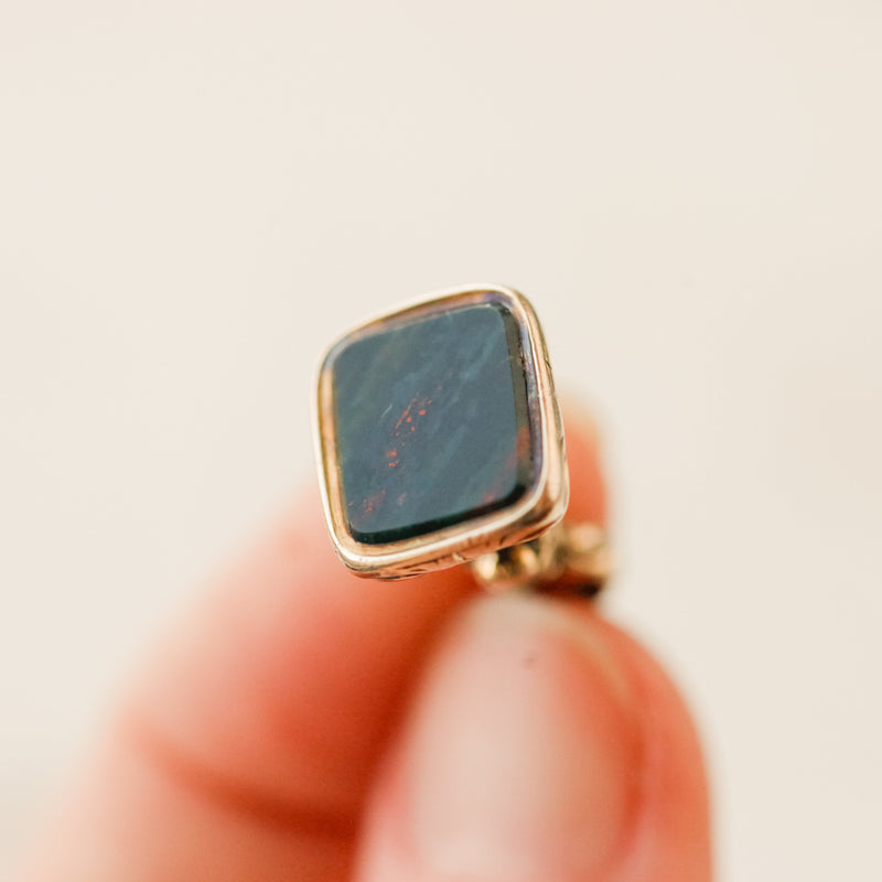 Petite Bloodstone Fob