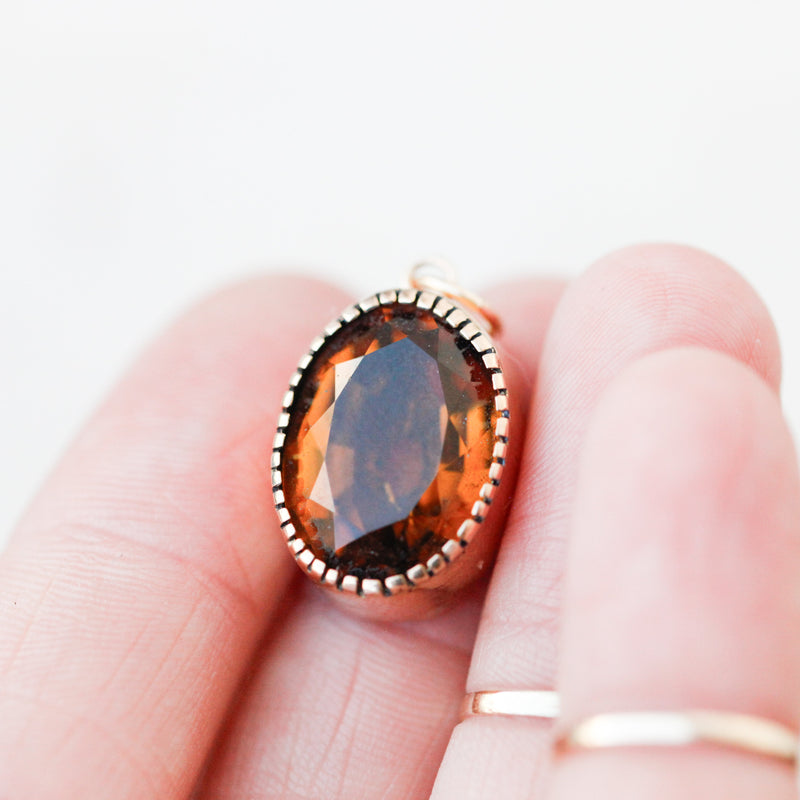 Amber Edwardian Charm