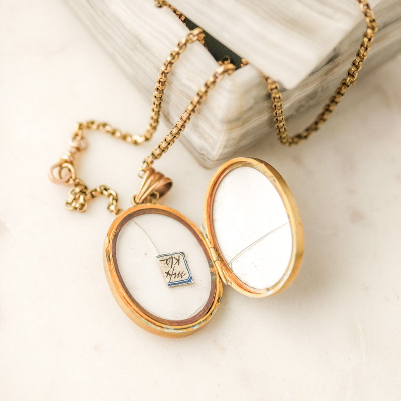 Léontine Floral Locket