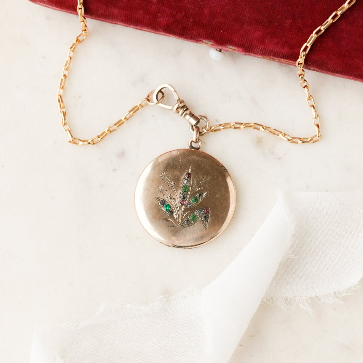 Australian Locket Adelaide Floral Locket