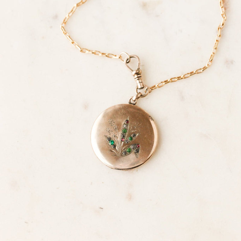 Adelaide Floral Locket