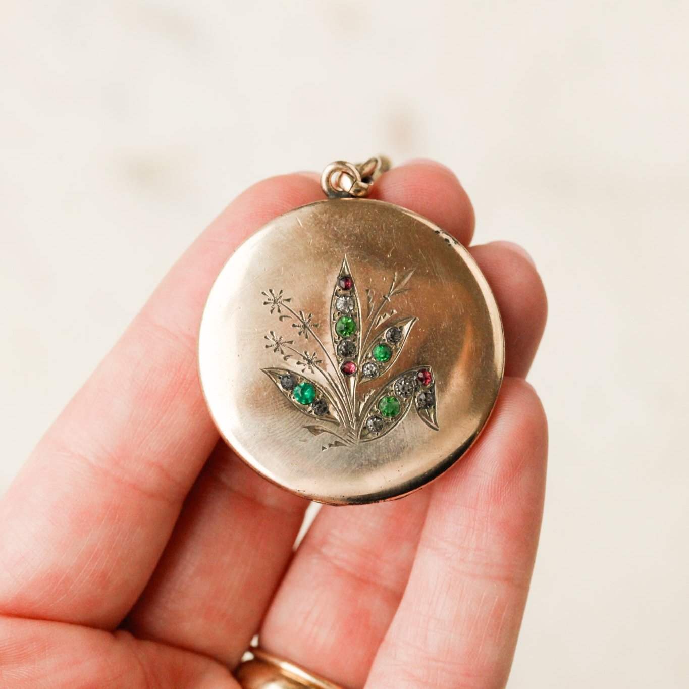 Adelaide Floral Locket