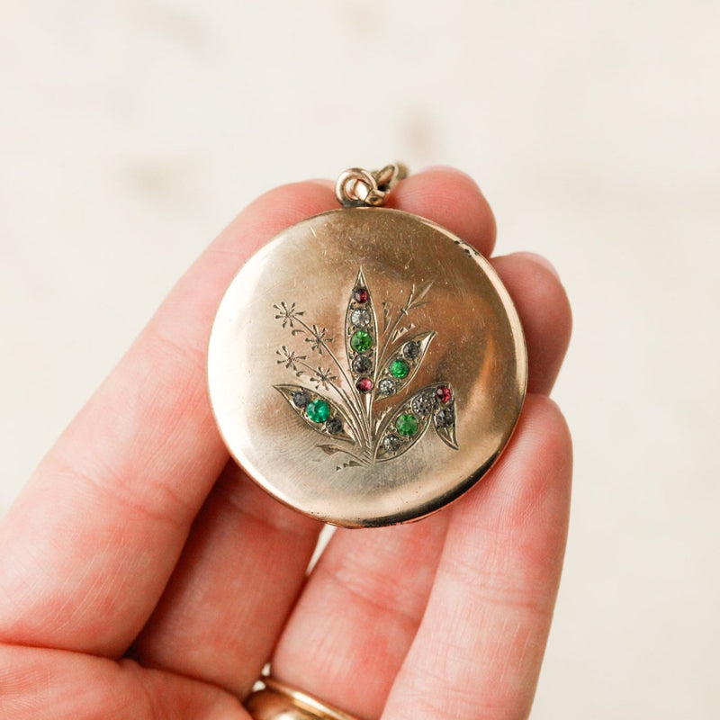 Adelaide Floral Locket