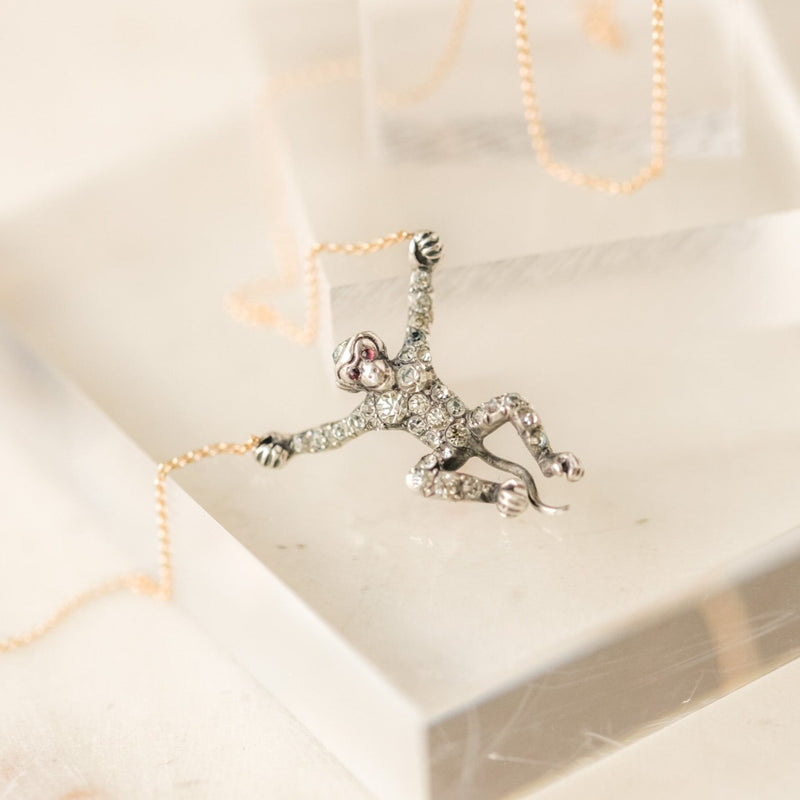 Mr. Monkey Edwardian Pendant