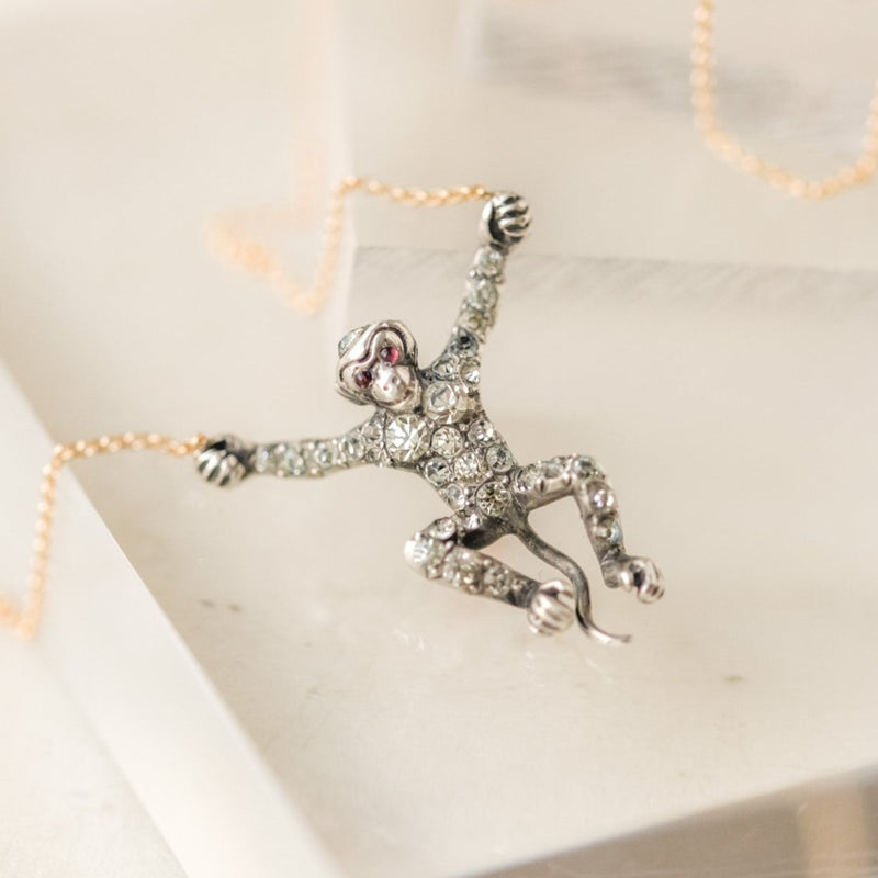 Mr. Monkey Edwardian Pendant