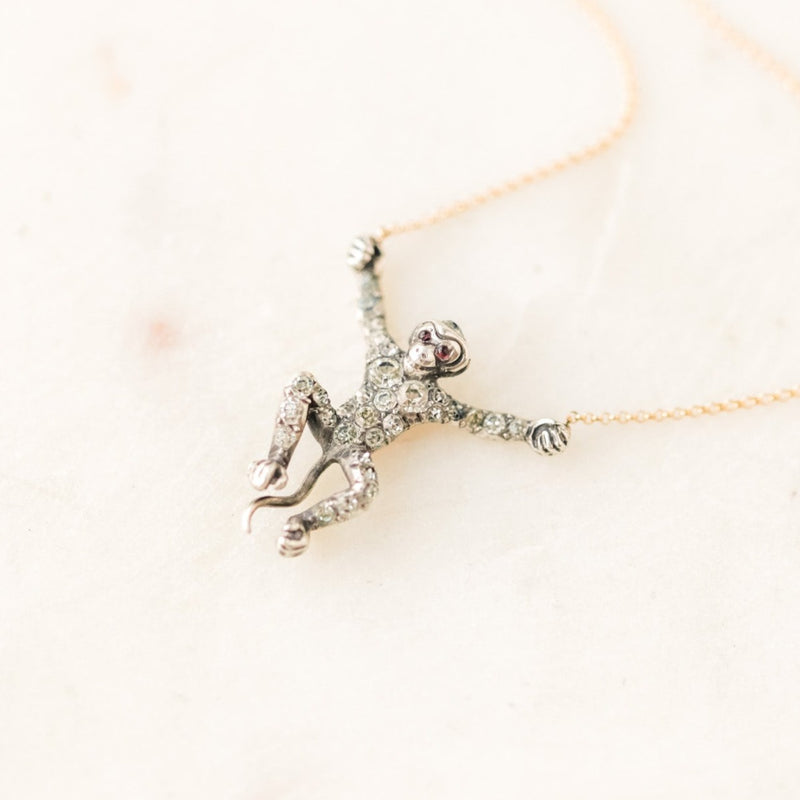 Mr. Monkey Edwardian Pendant