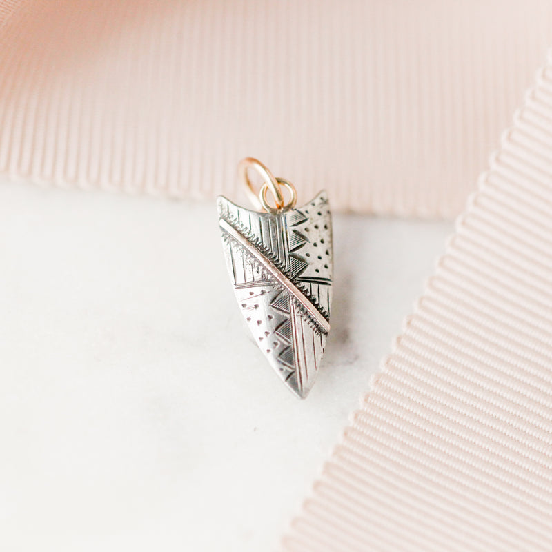 Victorian Shield Pendant