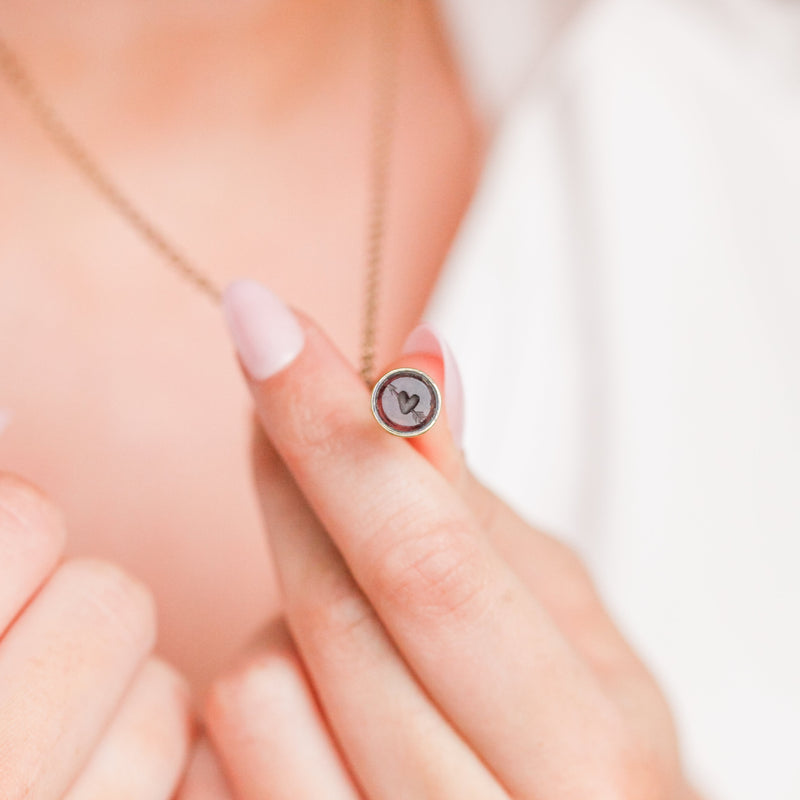 Lover's Heart + Arrow Necklace