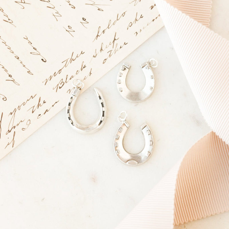 Sterling Silver Horseshoe Charms