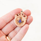 Enameled Masonic Charm