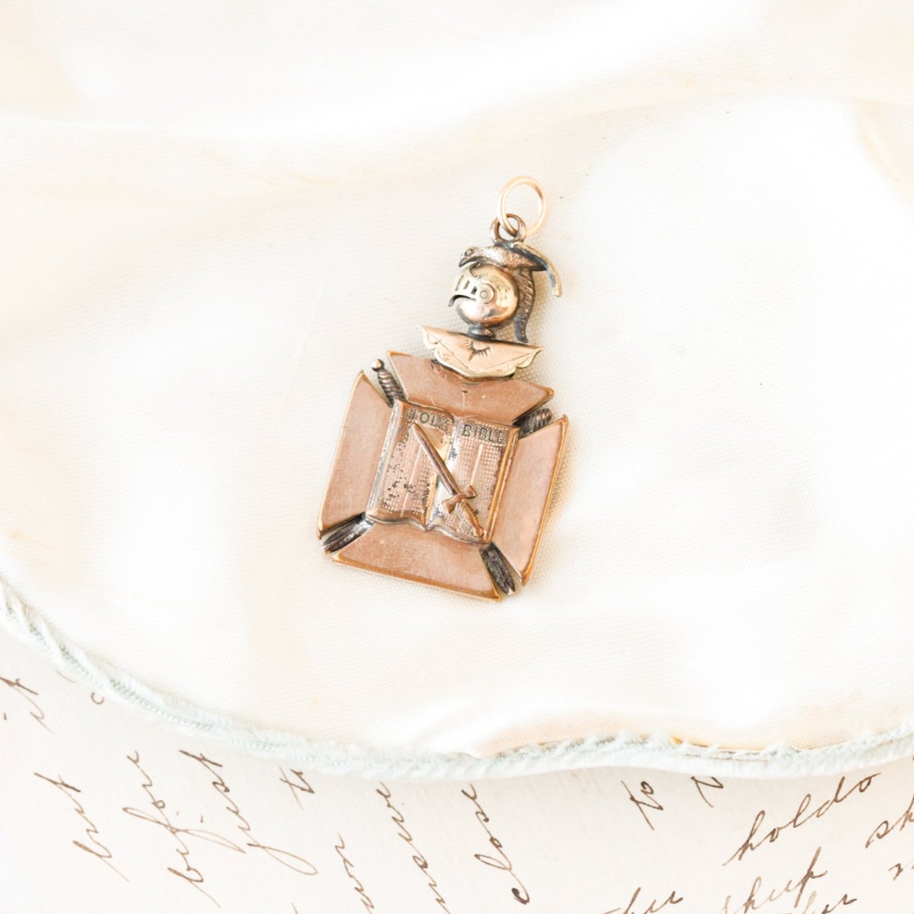 Victorian "Knight of Pythias" Charm