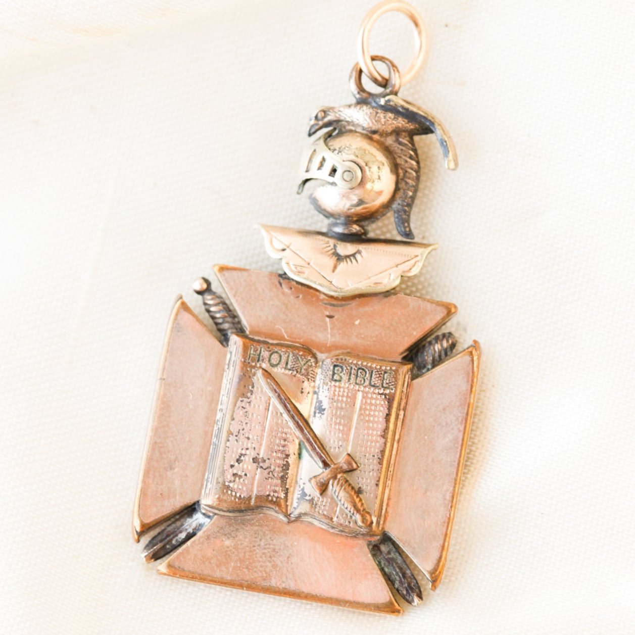 Victorian "Knight of Pythias" Charm