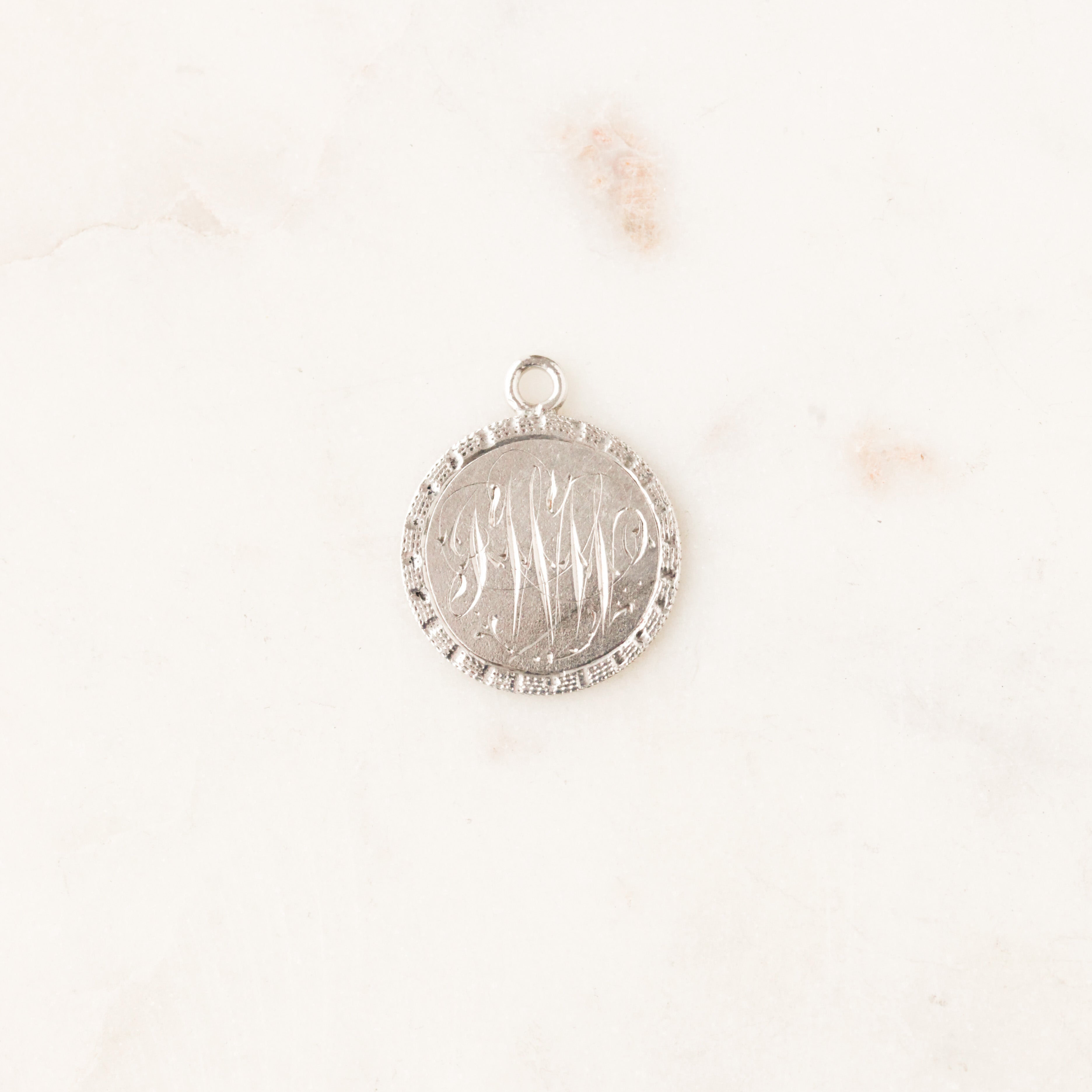 "JHH" Love Token Charm