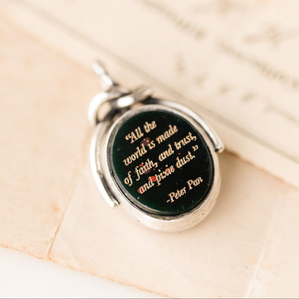"Pixie Dust" Peter Pan Gilt Fob