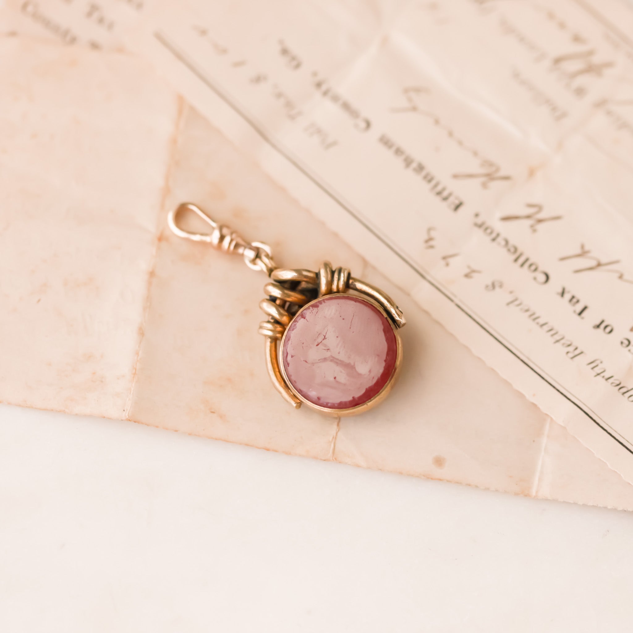 "Storms" Little Women Gilt Fob