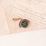 "Courage" C.S. Lewis Gilt Fob