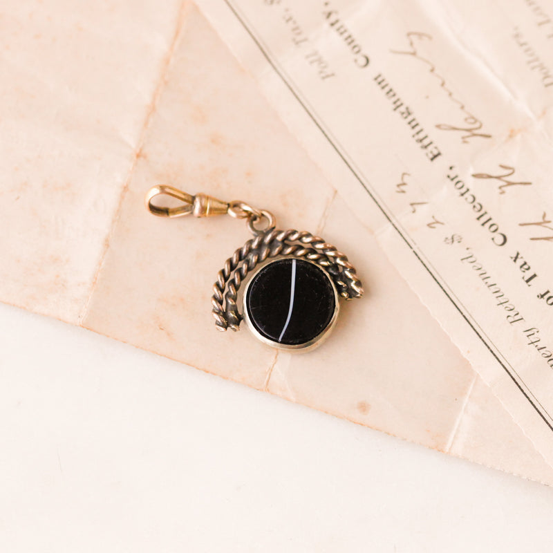 "Courage" C.S. Lewis Gilt Fob