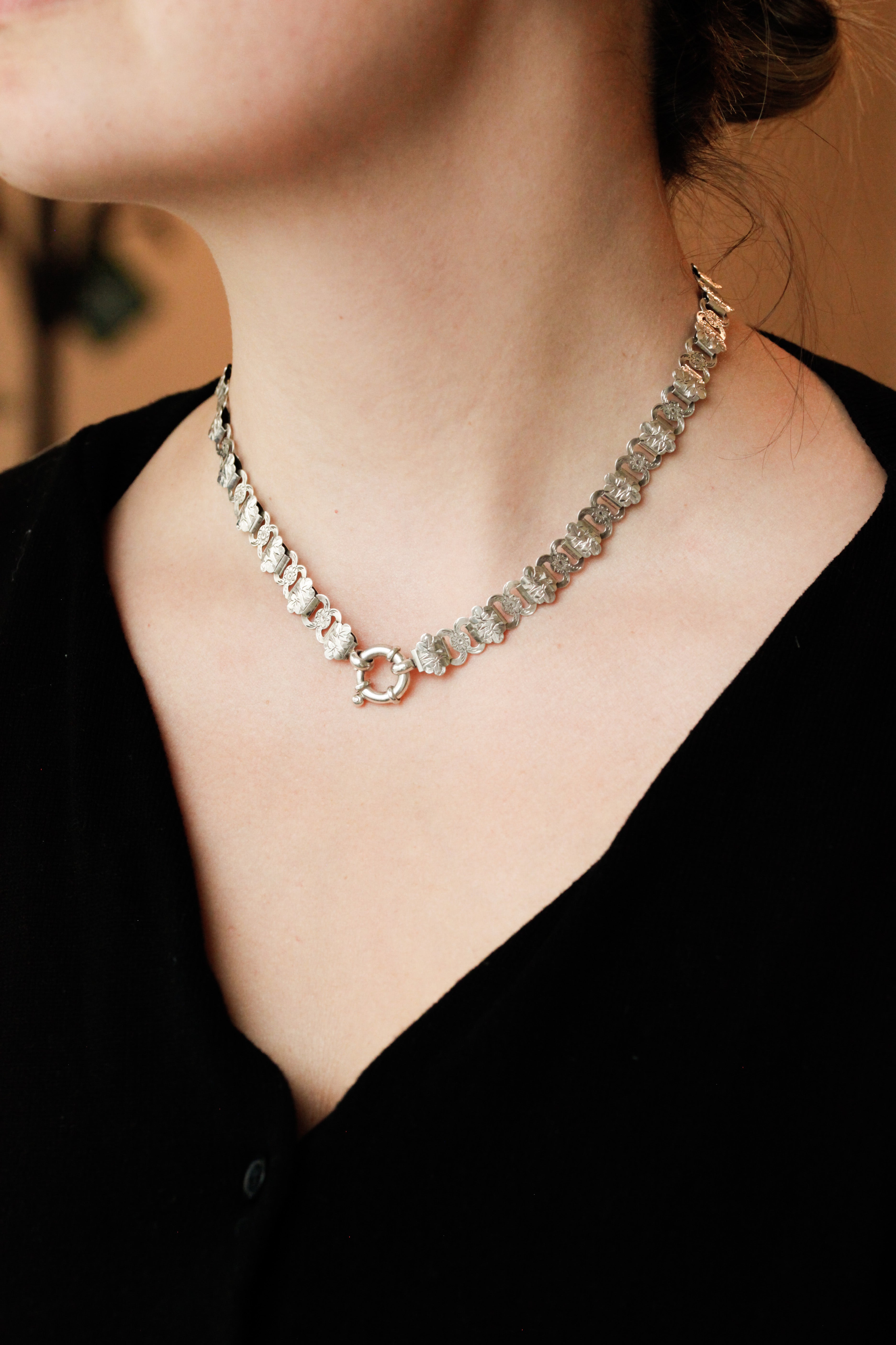 Clementine Sterling Necklace