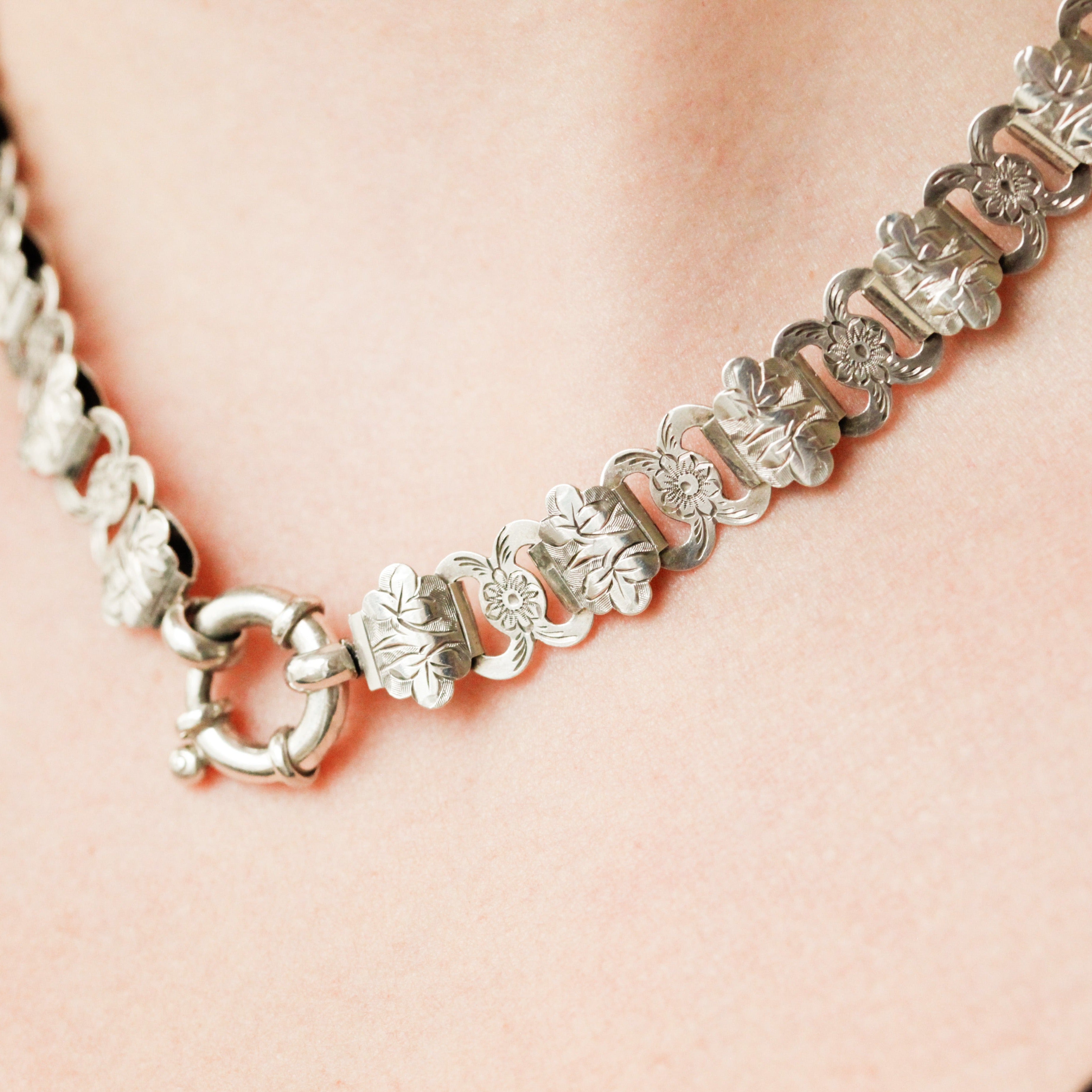 Clementine Sterling Necklace