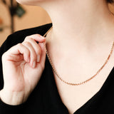 Amelia Solid 9k Gold Necklace