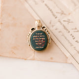 "Storms" Little Women Gilt Fob