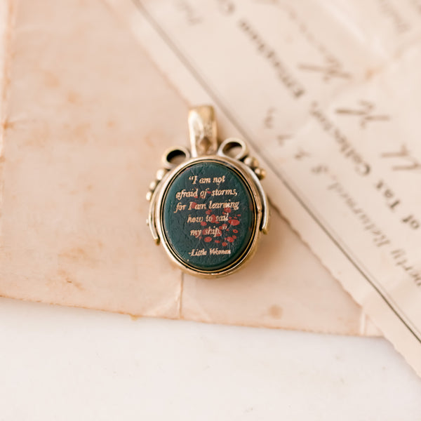 "Storms" Little Women Gilt Fob