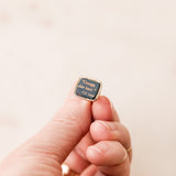 "Courage" C.S. Lewis Gilt Fob