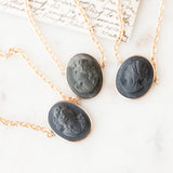 Lorna Lava Cameo Pendants