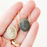 Lorna Lava Cameo Pendants