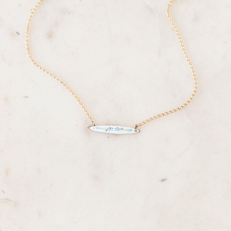 Nestor Petite Enamel Necklace