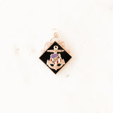 Victorian "S" Society Charm