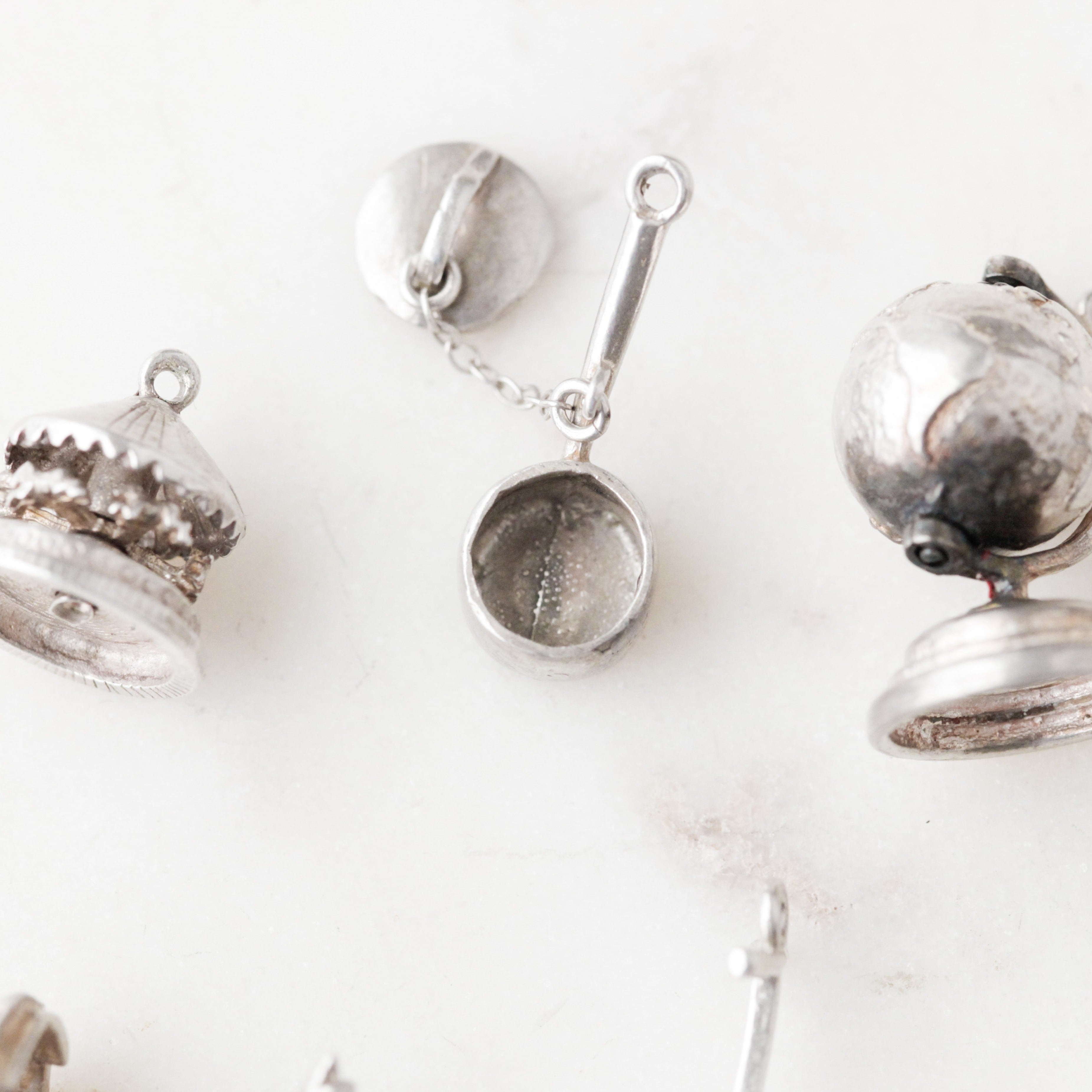 Silver Hinged Collector's Charms
