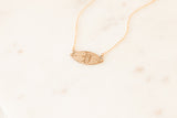 Victorian Engraved Initial Pendants