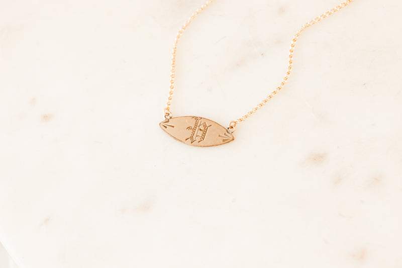 Victorian Engraved Initial Pendants
