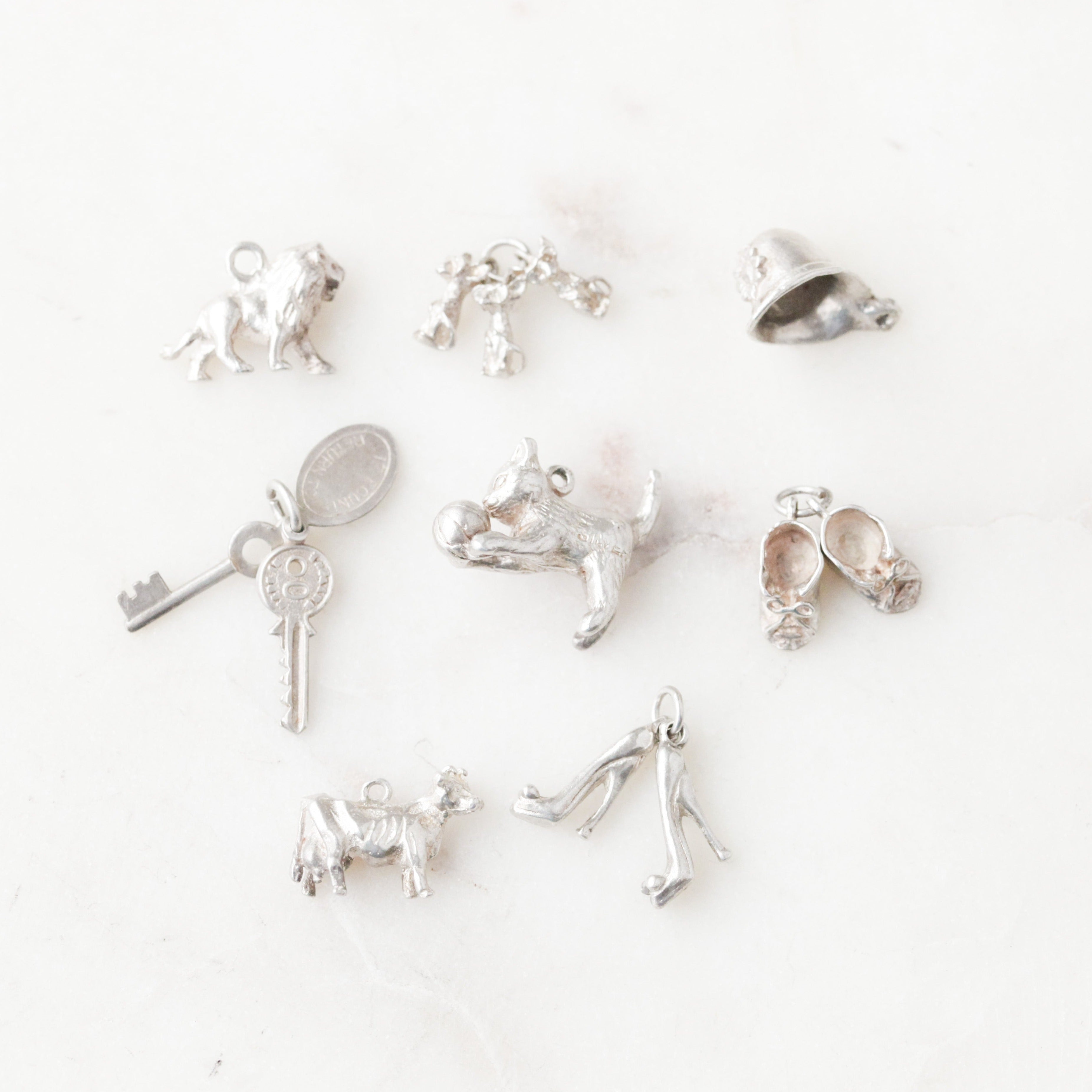Silver Collector's Charms