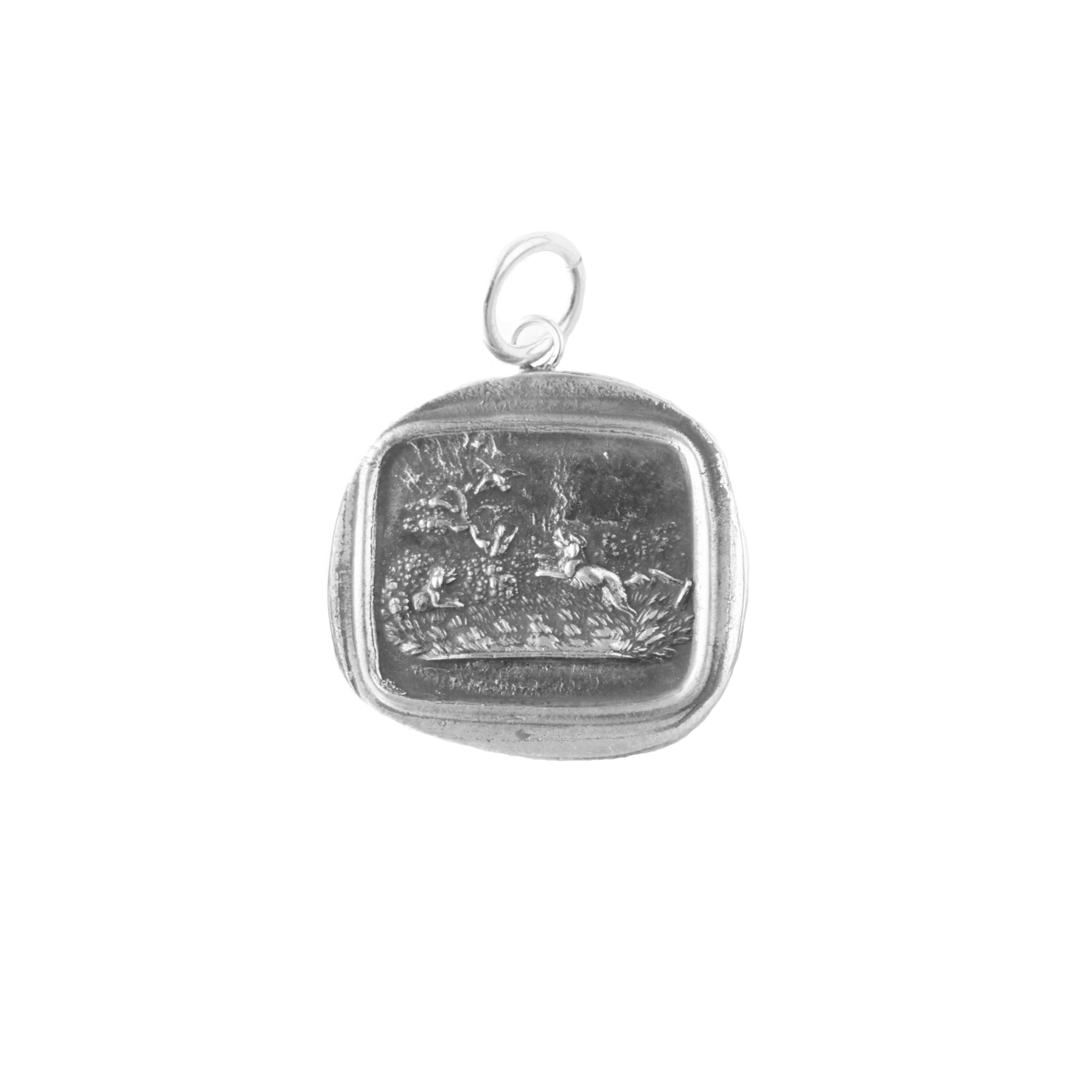 "Fair Game" Silver Charm