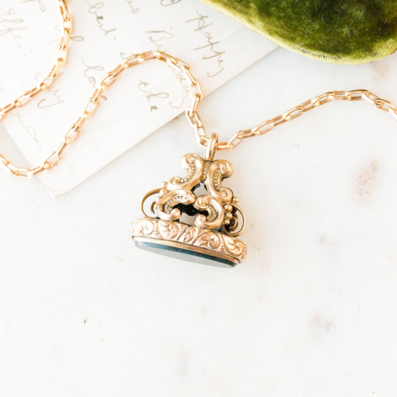 Fabien Bloodstone Pendant