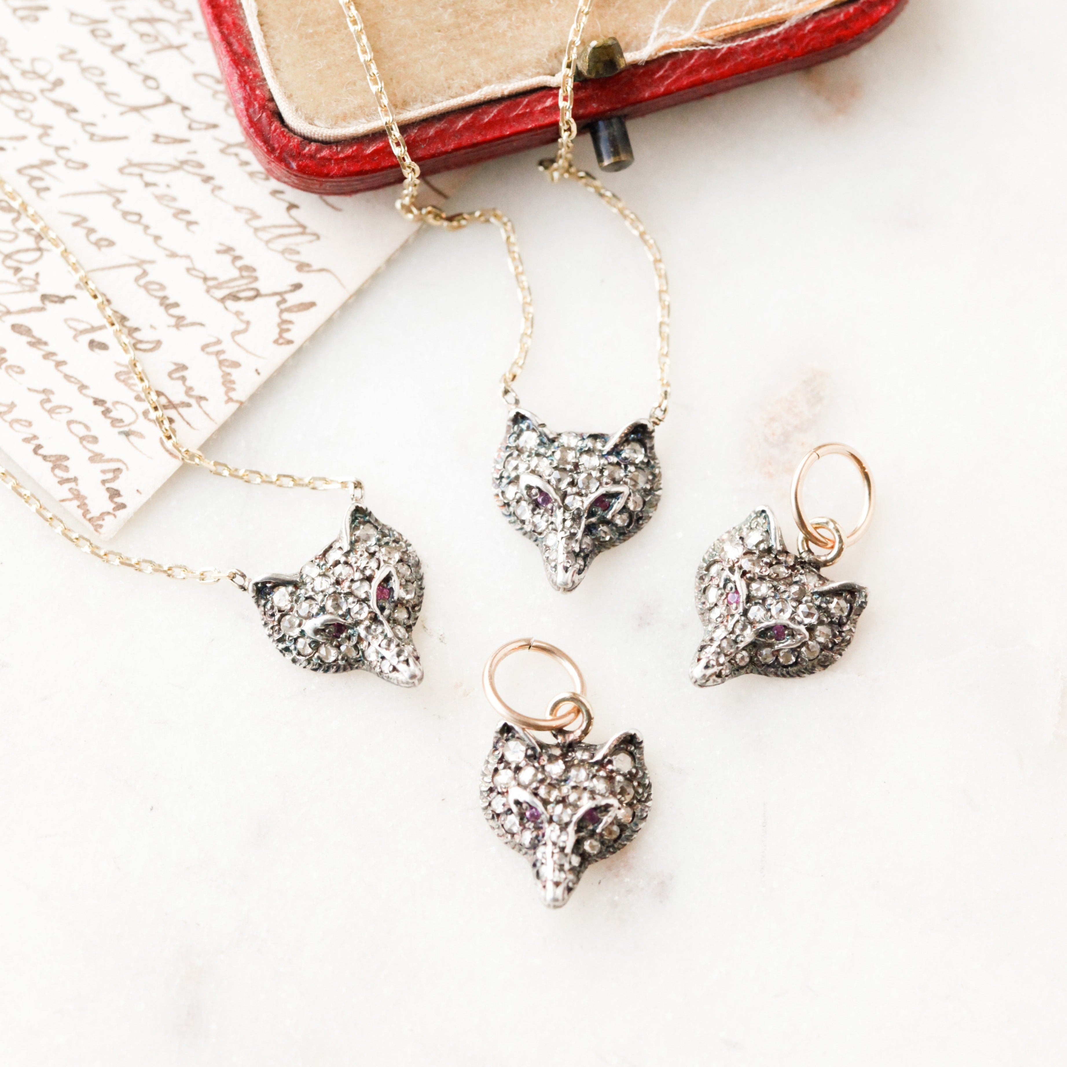 Cunning Mr. Fox Pendants