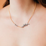 The Chase: Fox & Hound Diamond Necklace