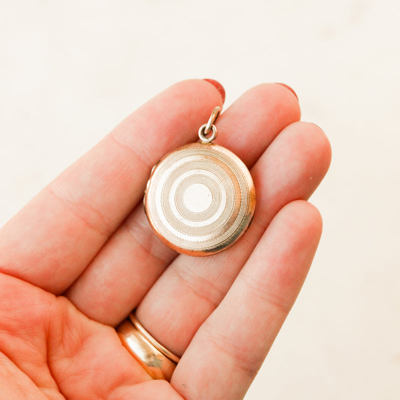 Victorian Circle Locket