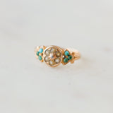 Prudence Pearl + Turquoise Ring