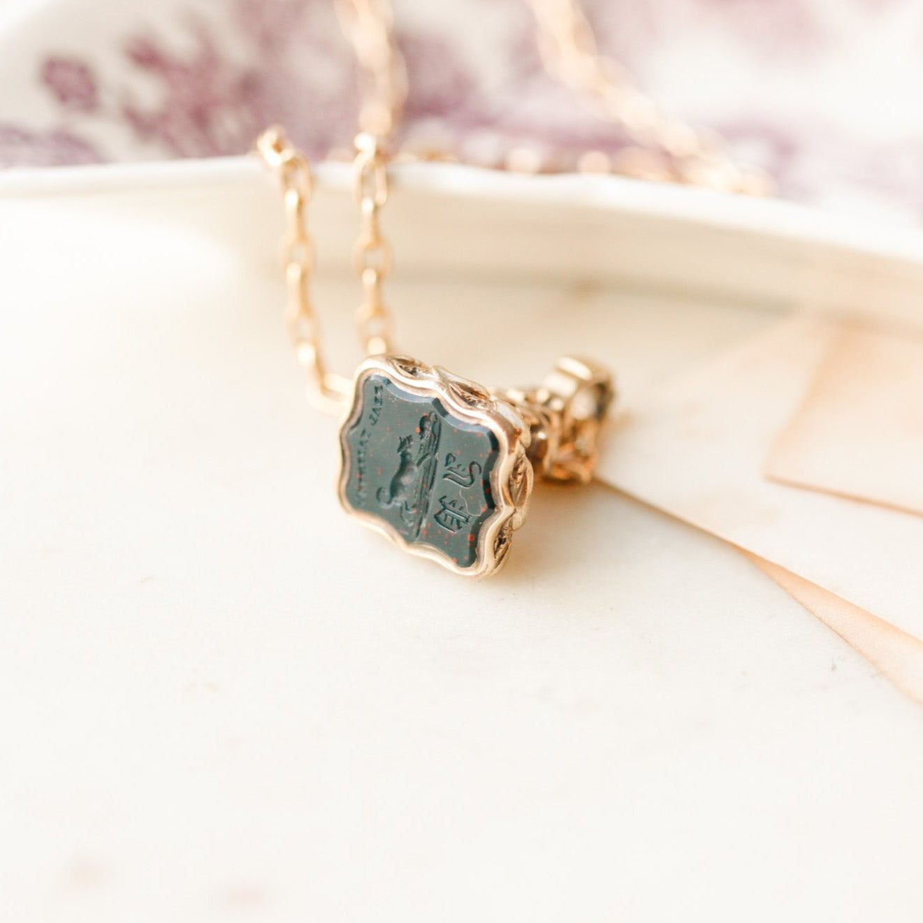 "Real Faithful" Intaglio Dog Seal