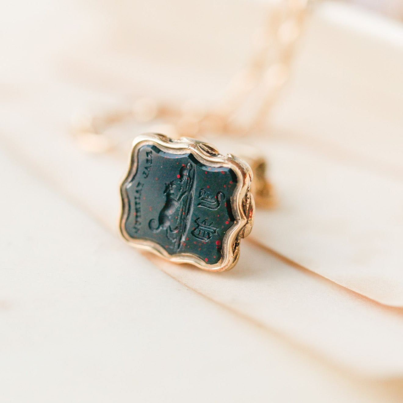 "Real Faithful" Intaglio Dog Seal