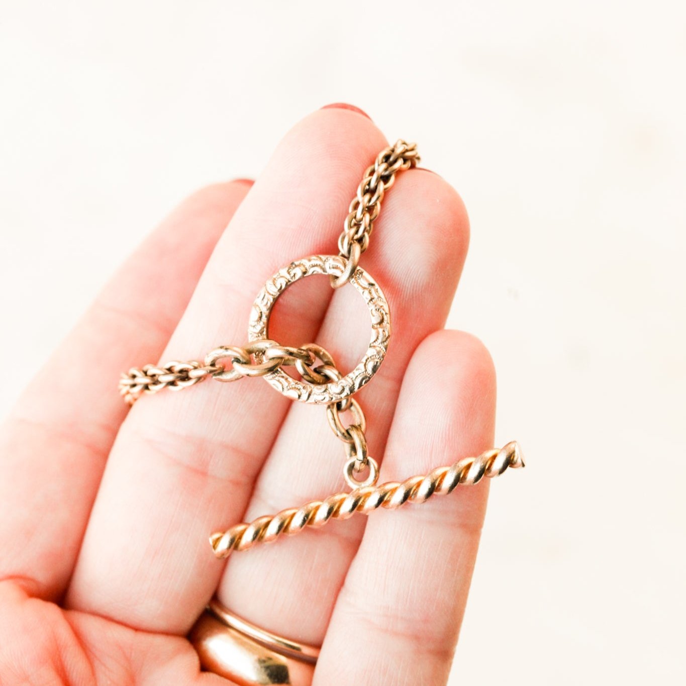 Maxime Floral Toggle Necklace