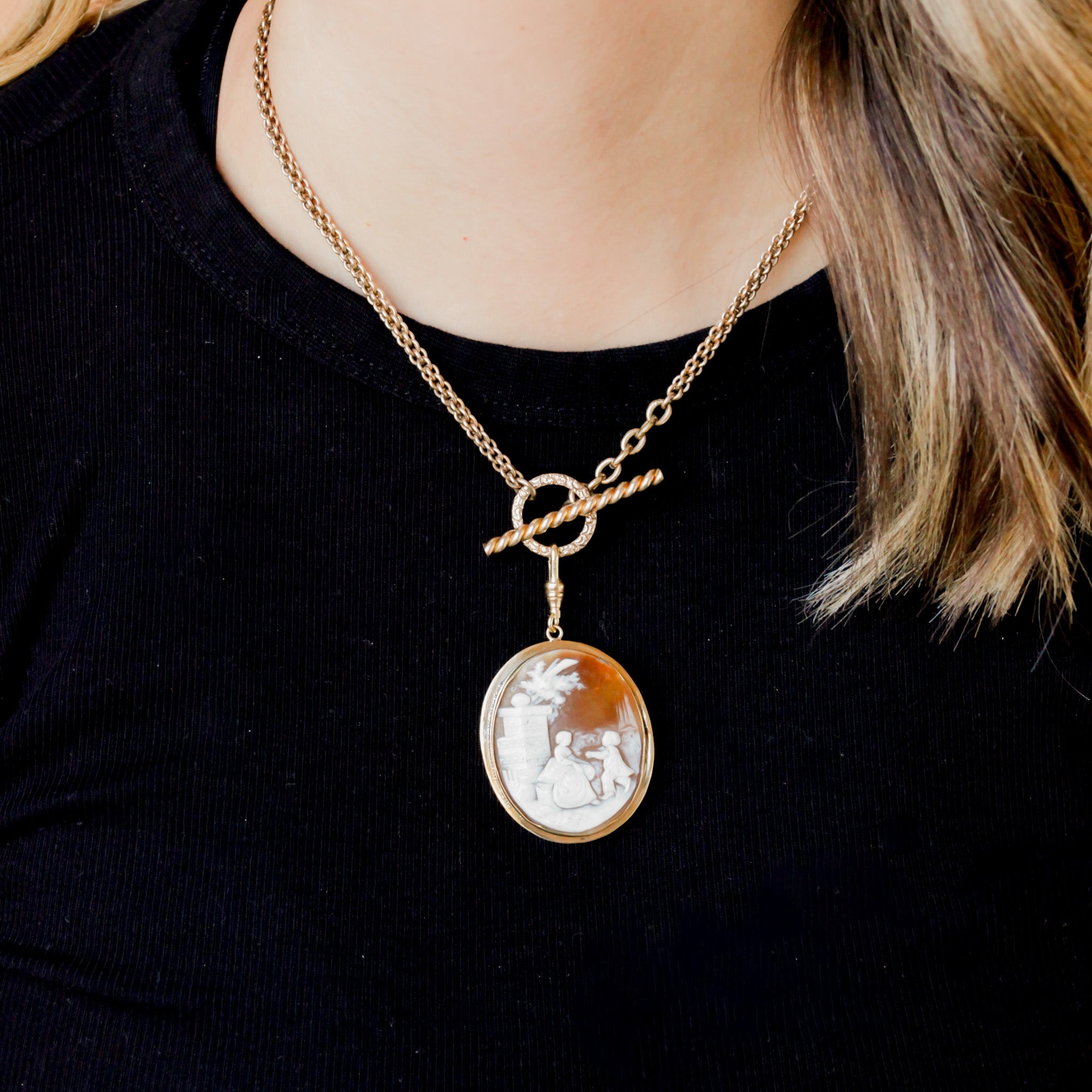 Maxime Floral Toggle Necklace