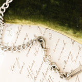 Holland Silver Watch Chain Necklace