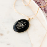 Meridee Enameled Picture Pendant