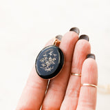 Meridee Enameled Picture Pendant
