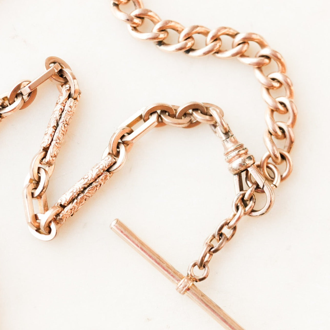 Posey Floral Toggle Necklace
